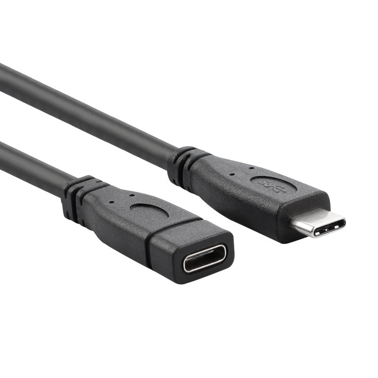 USB 3.1 Type-C / USB-C Male to Type-C / USB-C Female Gen2 Adapter Cable, Length: 1m, Length: 1m
