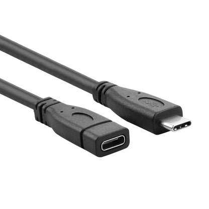 USB 3.1 Type-C / USB-C Male to Type-C / USB-C Female Gen2 Adapter Cable, Length: 1m, Length: 1m