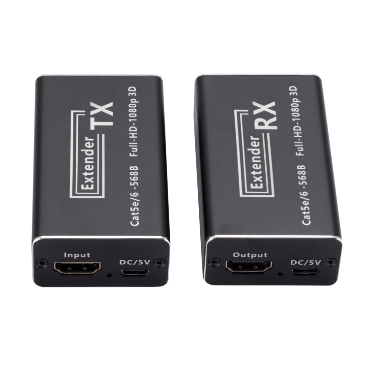 RJ45 to HDMI HD Transmitter 60m Single Network Extender HDMI Signal Amplifier Extender, US Plug, RJ45 to HDMI 60m