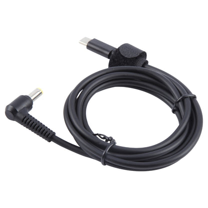 PD65W USB-C / Type-C Elbow to 5.5 x 2.5mm Laptop Power Charging Cable 1.5m, Type-C to 5.5 x 2.5mm(Elbow)