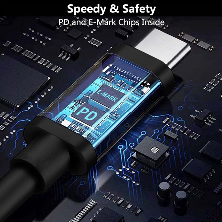 PD65W USB-C / Type-C Elbow to 5.5 x 2.5mm Laptop Power Charging Cable 1.5m, Type-C to 5.5 x 2.5mm(Elbow)
