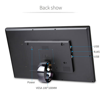 21.5 inch LCD Display Digital Photo Frame, 4GB+32GB, RK3399 up to 2.0GHz, Android 10, Support WiFi & Ethernet & BT