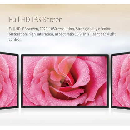 32 inch LCD Display Digital Photo Frame, RK3399 Dual-core A72 + Quad-core A53 up to 2.0GHz, Android 7.1, 2GB+16GB, Support WiFi & Ethernet & Bluetooth & SD Card & 3.5mm Jack