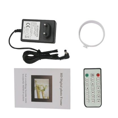 17.0 inch LED Display Digital Photo Frame with 7-keys Touch Button Control / Holder / Remote Control, Allwinner Technology, Support USB / SD Card Input / OTG, US/EU/UK Plug, 17.0 Inch