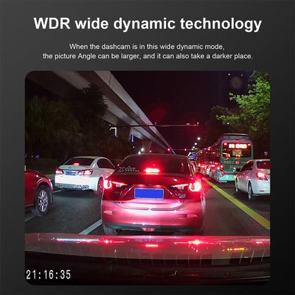 X11 2K Ultra HD Night Vision WiFi Car Driving Recorder Support Mobile APP, X11