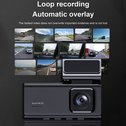 X11 2K Ultra HD Night Vision WiFi Car Driving Recorder Support Mobile APP, X11