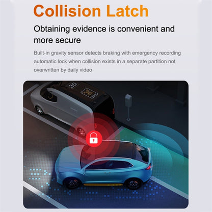 U06 2K Ultra HD Night Vision WiFi Car Driving Recorder Support Mobile APP, U06