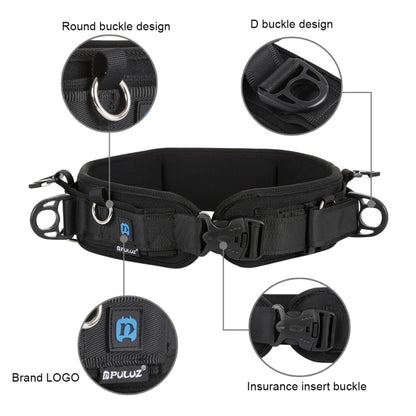 PULUZ 2 in 1 Multi-functional Bundle Waistband Strap + Double Shoulders Strap Kits with Hook for SLR / DSLR Cameras, 2 in 1 Kits
