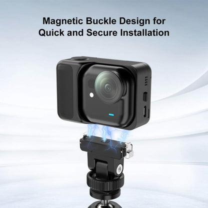 For Insta360 GO  UItra PULUZ Plastic Gimbal Magnetic Quick Release Base Mount, Gimbal Quick Release Base