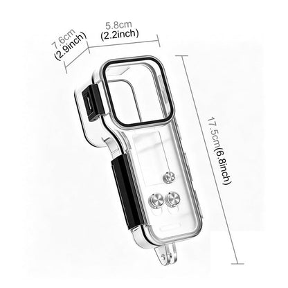 For DJI Osmo Pocket 4 Gimbal Camera 50m Diving Waterproof Case