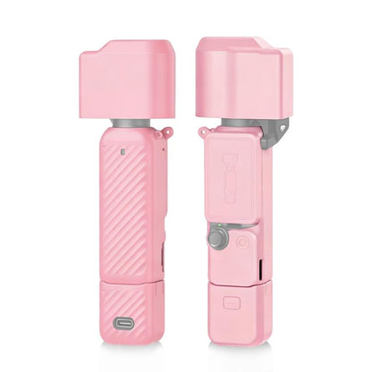 For DJI OSMO Pocket 4 PULUZ 4 in 1 Body Lens Handle Screen Silicone TPU Cover