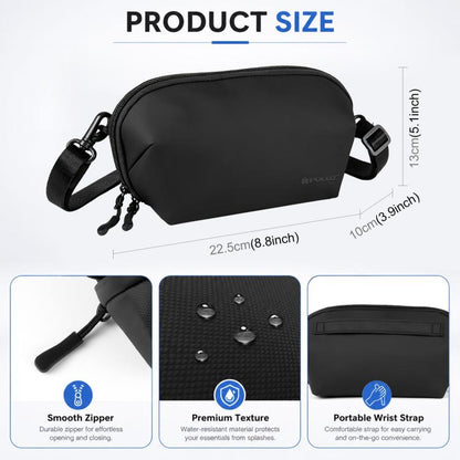 For DJI Osmo Pocket 4 / 3 PULUZ Multifunctional Carrying Storage Handbag Data Camera Digital Bag with Shoulder Strap, Camera Digital Bag