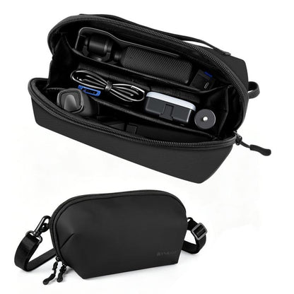For DJI Osmo Pocket 4 / 3 PULUZ Multifunctional Carrying Storage Handbag Data Camera Digital Bag with Shoulder Strap, Camera Digital Bag