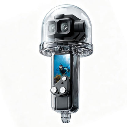 For DJI Osmo Pocket 4P PULUZ 50m Underwater Waterproof Housing Diving Cover, For DJI Osmo Pocket 4P