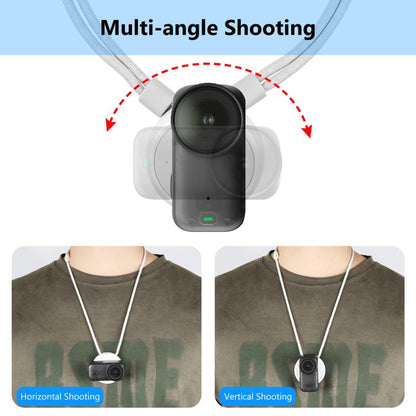 For DJI Osmo Nano / Insta360 Go 3 / GO 3S PULUZ Magnetic Pendant Holder Quick Release Neck Strap, For DJI Osmo Nano / Insta360 Go 3 / GO 3S