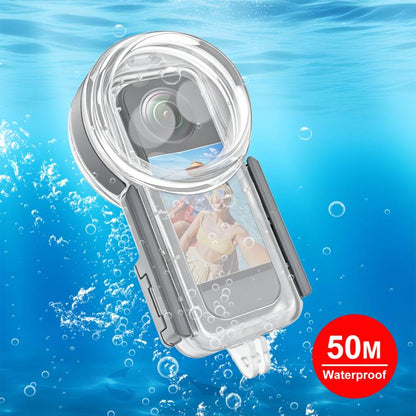 For Insta360 X5 PULUZ 50m Waterproof Sealed Diving Case, Youth Edition, Waterproof Diving Case, Youth Edition
