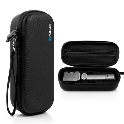 For Insta360 Luna Ultra PULUZ Hard Carrying Case PU Diamond Pattern EVA Protective Storage Bag, For Insta360 Luna Ultra / Pro