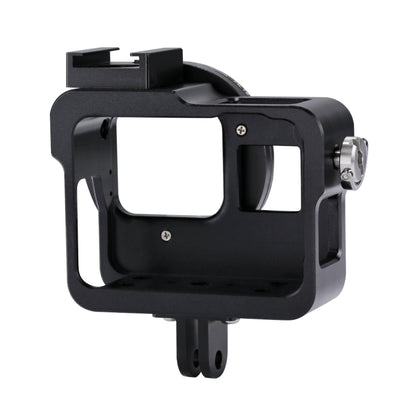 PULUZ Housing Shell CNC Aluminum Alloy Protective Cage with 52mm UV Lens for GoPro HERO(2018) /7 Black /6 /5, For HERO6 /5 No Frame, For HERO5/6 No Frame
