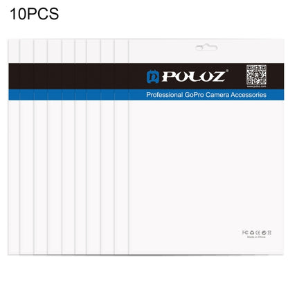 10 PCS PULUZ 33cm x 23.5cm Hang Hole Clear Front White Pearl Jewelry Zip Lock Packaging Bag(Size: XL), Size: XL