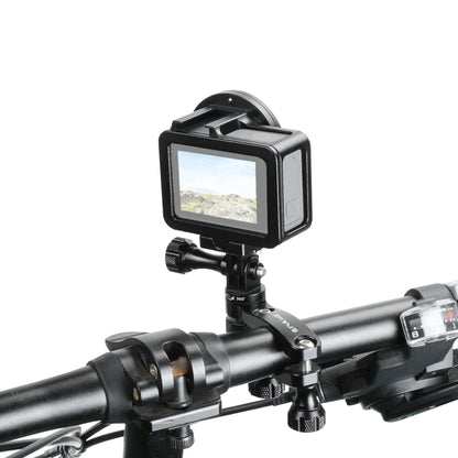 PULUZ 360 Degree Rotation Bike Aluminum Handlebar Adapter Mount with Screw for GoPro, Insta360, DJI and Other Action Cameras, Handlebar Adapter Mount 2