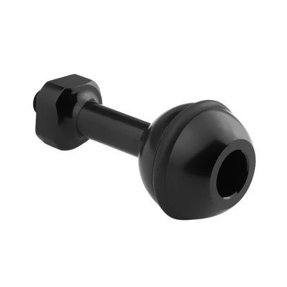 PULUZ 1/4 inch Screw Aluminum Ball Adapter Mount for GoPro, Insta360, DJI and Other Action Cameras, Diameter: 2.5cm, 1/4 inch Screw(Black)