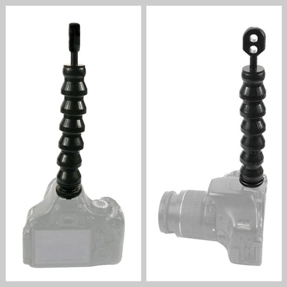 PULUZ Flexible Flashlight Strobe Holder Hot Shoe Mount to YS Head Adapter