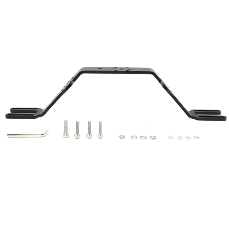 PULUZ Diving Tray Bracket Dual Handle Grip Handheld Expansion Mount System, 14.8 inch (Black)