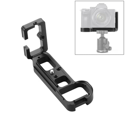PULUZ 1/4 inch Vertical Shoot Quick Release L Plate Bracket Base Holder for Sony A7R / A7 / A7S, For Sony A7R (Red), For Sony A7R (Black)