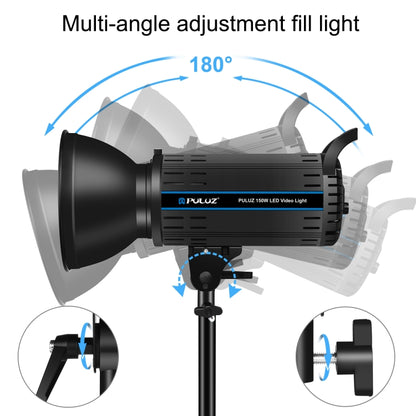 PULUZ 150W Studio Video Light 5600K Monochromatic Temperature Built-in Dissipate Heat System with Remote Control, 150W 5600K US Plug, 150W 5600K UK Plug, 150W 5600K EU Plug, 150W 5600K AU Plug