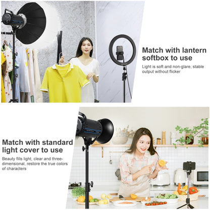 PULUZ 150W Studio Video Light 5600K Monochromatic Temperature Built-in Dissipate Heat System with Remote Control, 150W 5600K US Plug, 150W 5600K UK Plug, 150W 5600K EU Plug, 150W 5600K AU Plug