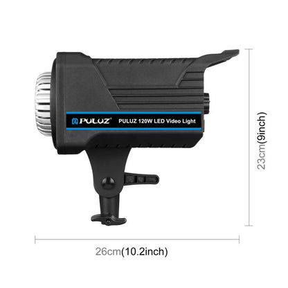PULUZ 220V 120W Studio Video Light Dual Color Temperature Built-in Dissipate Heat System with Remote Control, 120W 2700K-6500K UK Plug, 120W 2700K-6500K US Plug, 120W 2700K-6500K EU Plug