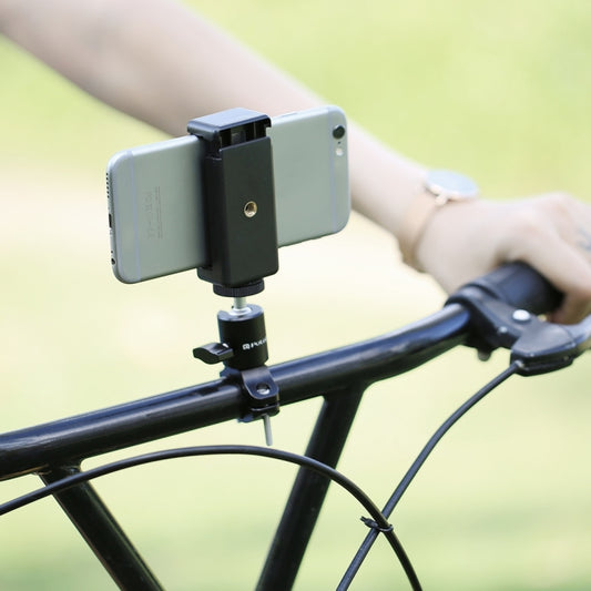PULUZ Bike Aluminum Handlebar Tripod Ball Head Adapter Mount for DJI, Insta360, GoPro and Other Action Cameras, Ball Head Mount