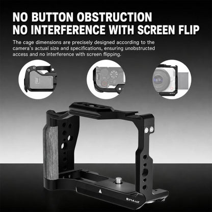 For Canon EOS R50 V PULUZ Live Streaming Camera Cage Expansion Mount Frame, For Canon EOS R50 V