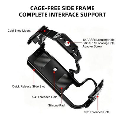 For Canon EOS R6 III PULUZ Live Streaming Camera Cage Expansion Mount Frame, For Canon EOS R6 III