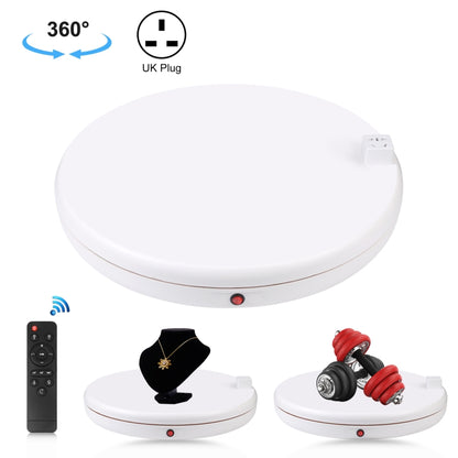 PULUZ 45cm Remote Control Adjusting Speed Rotating Turntable Display Stand with Power Socket, White, Load 100kg, 45cm Load 100kg White US Plug with Power Socket, 45cm Load 100kg White UK Plug with Power Socket...