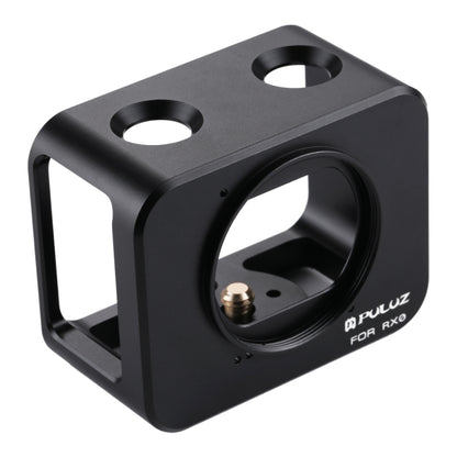 PULUZ for Sony RX0 Aluminum Alloy Protective Cage + 37mm UV Filter Lens + Lens Sunshade with Screws and Screwdrivers, Cage Black, Cage Gold, Cage Blue, Cage Red, Cage Silver