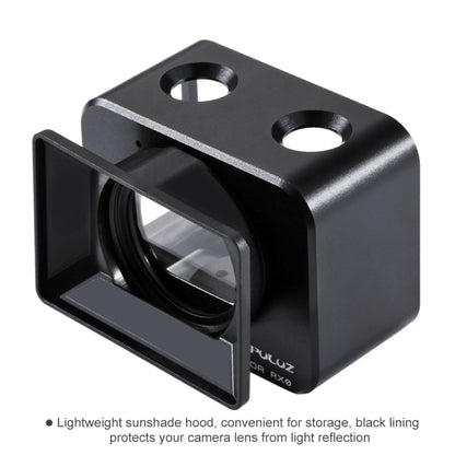 PULUZ for Sony RX0 Aluminum Alloy Protective Cage + 37mm UV Filter Lens + Lens Sunshade with Screws and Screwdrivers, Cage Black, Cage Gold, Cage Blue, Cage Red, Cage Silver