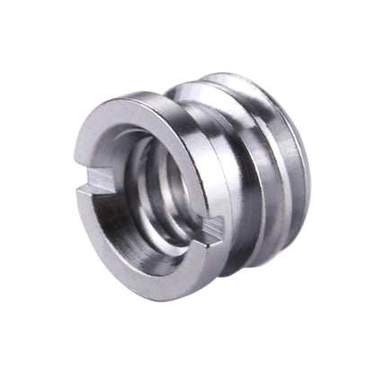 PULUZ 1/4 inch Female Thread to 3/8 inch Male Thread Adapter Screw, 1/4 Female to 3/8 Male