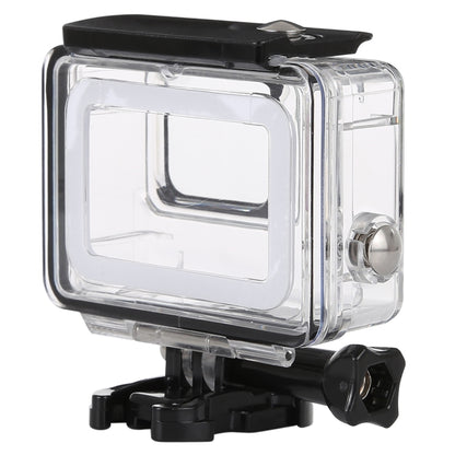 PULUZ 45m Underwater Waterproof Housing Diving Case for GoPro HERO7 Silver / HERO7 White, with Buckle Basic Mount & Screw, For HERO7