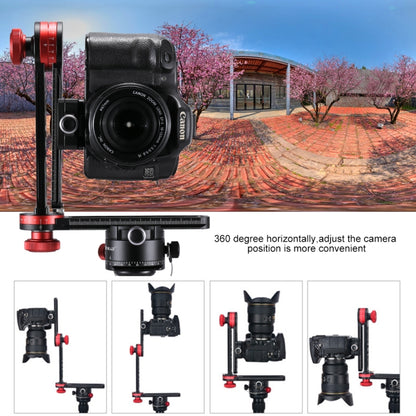 PULUZ 720 Degree Panoramic Aluminum Alloy Ball Head Quick Release Plate Kits, Big Size