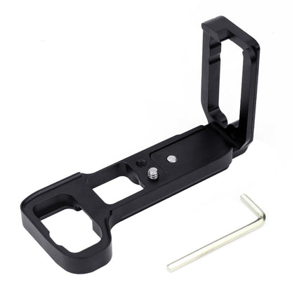 PULUZ 1/4 inch Vertical Shoot Quick Release L Plate Bracket Base Holder for Sony A9 (ILCE-9) / A7 III/ A7R III, For Sony A9 (Black), For Sony A9 (Red)