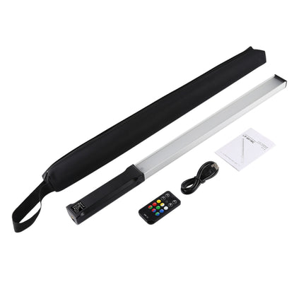 PULUZ RGB Colorful Photo LED Stick Adjustable Color Temperature Handheld LED Fill Light with Remote Control, Remote Fill Light