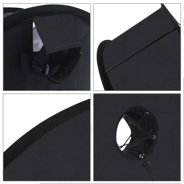 PULUZ 45cm Round Style Macro and Portrait Softbox SpeedLite Flash Light Foldable Diffuser, 45cm Round