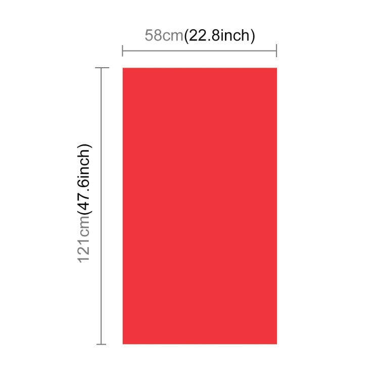 PULUZ Photography Background PVC Paper Kits for Studio Tent Box, Size: 121cm x 58cm, Backdrop 60cm(Red), Backdrop 60cm(Blue), Backdrop 60cm(B), Backdrop 60cm(W)