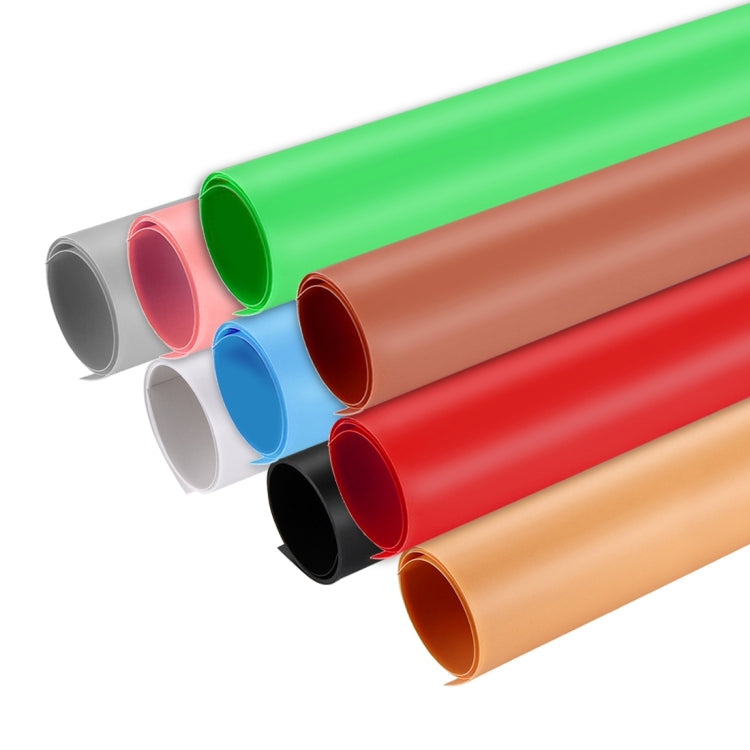 PULUZ Photography Background PVC Paper Kits for Studio Tent Box, Size: 121cm x 58cm, Backdrop 60cm(Red), Backdrop 60cm(Blue), Backdrop 60cm(B), Backdrop 60cm(W)