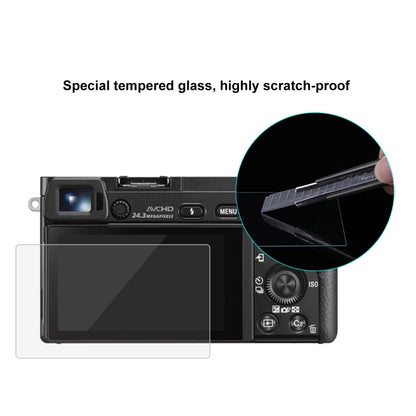 PULUZ 2.5D 9H Tempered Glass Film for Sony A6000, Compatible with Sony A6500 / A5100 / 6100 / A6600 / A5000 / A6400 / A6300 / A3000 / NEX-7/ NEX-6 / NEX-5N / NEX-3N / NEX5C / NEX-C3 / NEX-5T / H400, Panasonic W850K, Olympus TG850 / TG860 / TG870 PM2 / ...