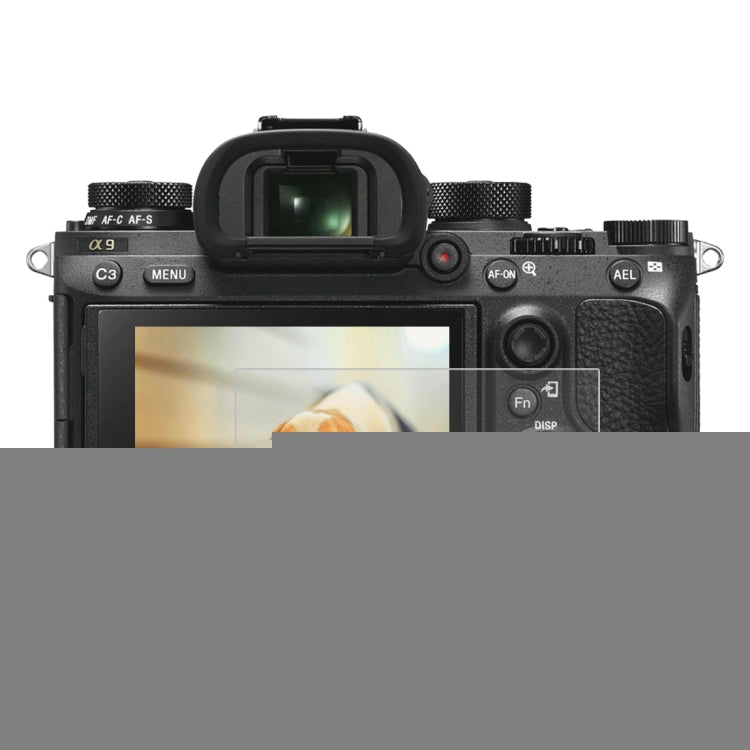 PULUZ 2.5D 9H Tempered Glass Film for Sony ILCE-9 (A9), Compatible with Sony A99 / HX400 / H300 / A99II / A7RIII / A7RII / A77II / WX500 / HX90V / HX7 / HX9 / HX100 / WX9 / HX30 / HX200 / W670 / W630 / WX100, Samsung WB1100 / EX2F, Olympian VH-410...