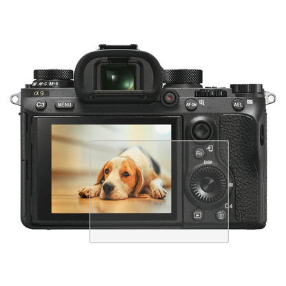 PULUZ 2.5D 9H Tempered Glass Film for Sony ILCE-9 (A9), Compatible with Sony A99 / HX400 / H300 / A99II / A7RIII / A7RII / A77II / WX500 / HX90V / HX7 / HX9 / HX100 / WX9 / HX30 / HX200 / W670 / W630 / WX100, Samsung WB1100 / EX2F, Olympian VH-410...