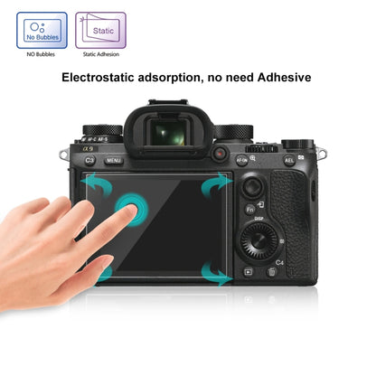 PULUZ 2.5D 9H Tempered Glass Film for Sony ILCE-9 (A9), Compatible with Sony A99 / HX400 / H300 / A99II / A7RIII / A7RII / A77II / WX500 / HX90V / HX7 / HX9 / HX100 / WX9 / HX30 / HX200 / W670 / W630 / WX100, Samsung WB1100 / EX2F, Olympian VH-410...