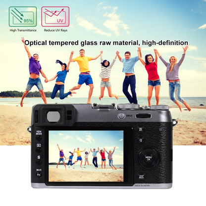 PULUZ 2.5D 9H Tempered Glass Film for Fujifilm X100T, Compatible with Fujifilm XE2 / XE2S / X100F, X100T Protector